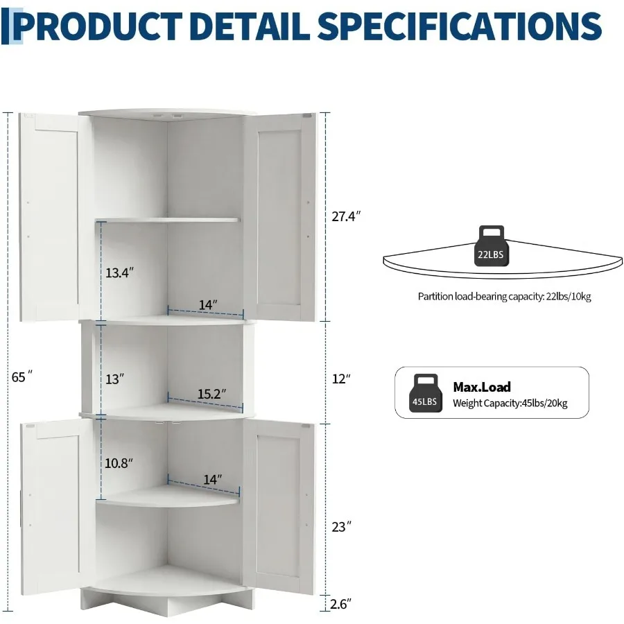 64.8 Tall Corner Cabinet with  - Kitchen recension och pris
