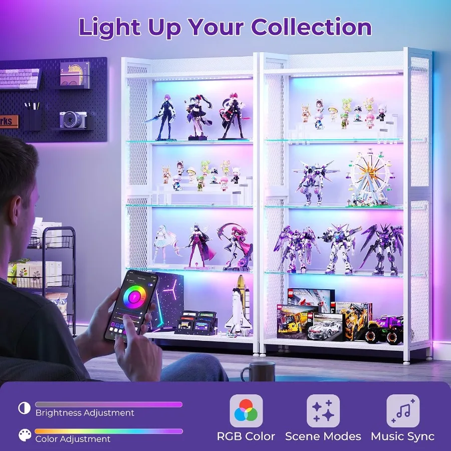 Display Case with Open Glass S - Lighting recension och pris