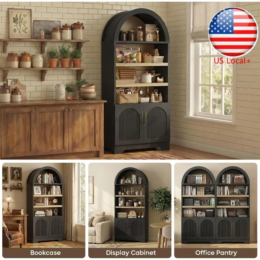 71 Tall Arched Kitchen Pantry  - Storage & Organization recension och pris