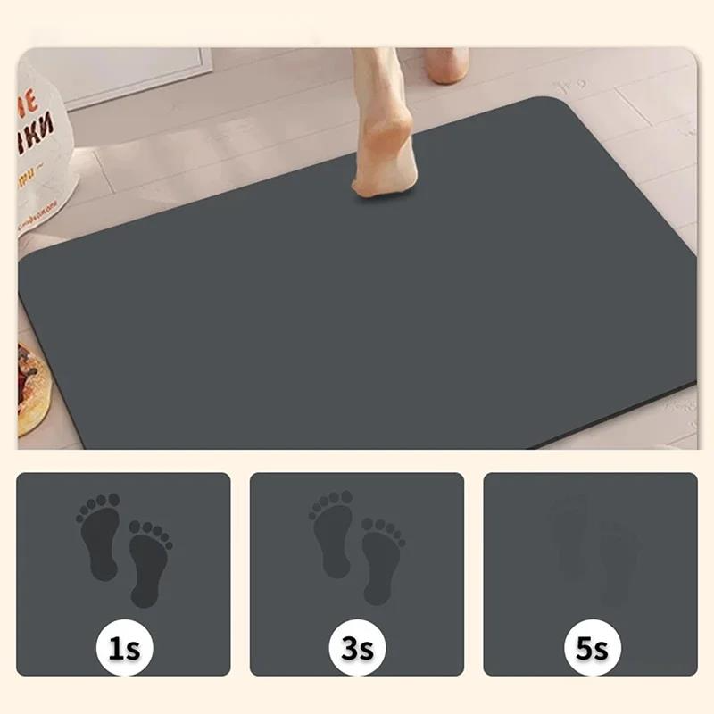 Stone Diatomite Earth Bath Mat - Quick Dry Diatomite Bath Mat recension och pris