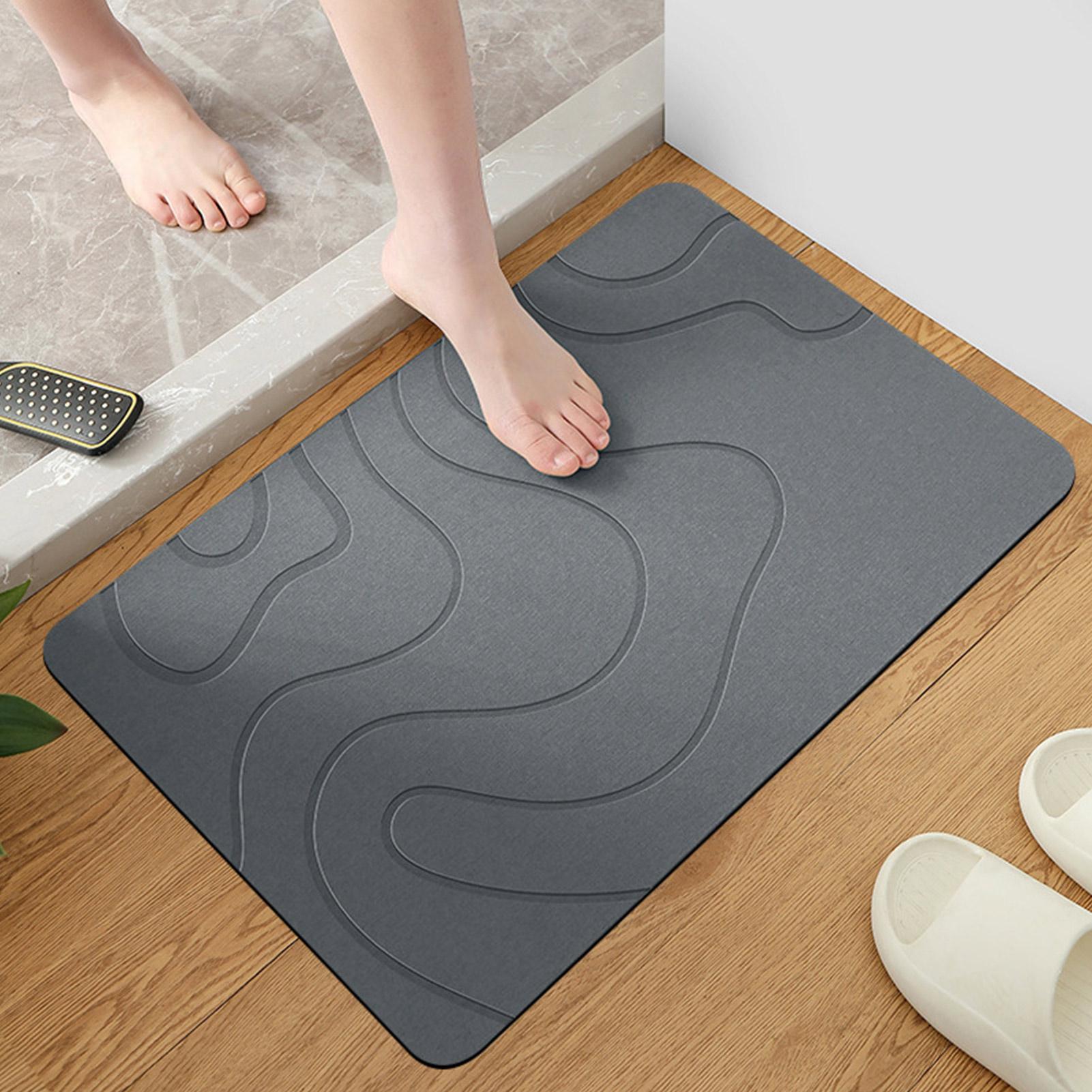 Quick Drying Stone Bath Mat, D - Quick Dry Diatomite Bath Mat recension och pris