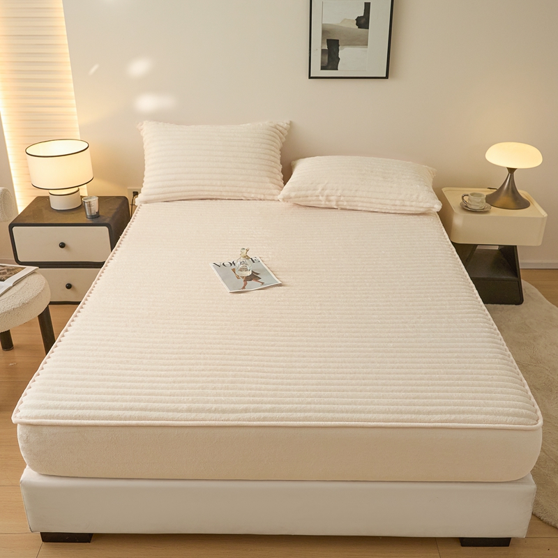 Imitation Rabbit Plush Winter  - Fitted Bed Sheets Deep Pocket recension och pris