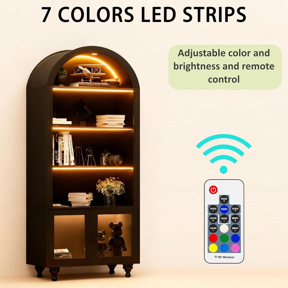 Wooden Arched Display Storage  - Storage & Organization recension och pris