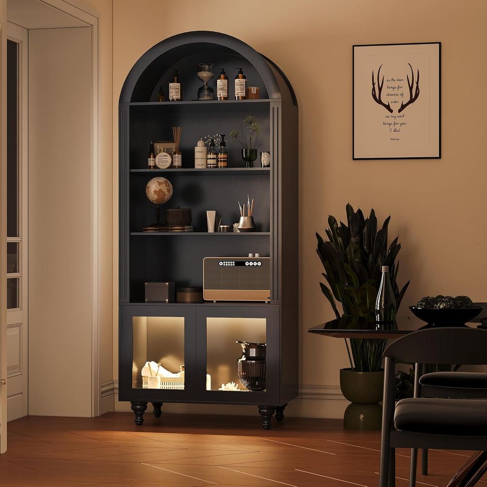 Wooden Arched Display Storage  - Storage & Organization recension och pris