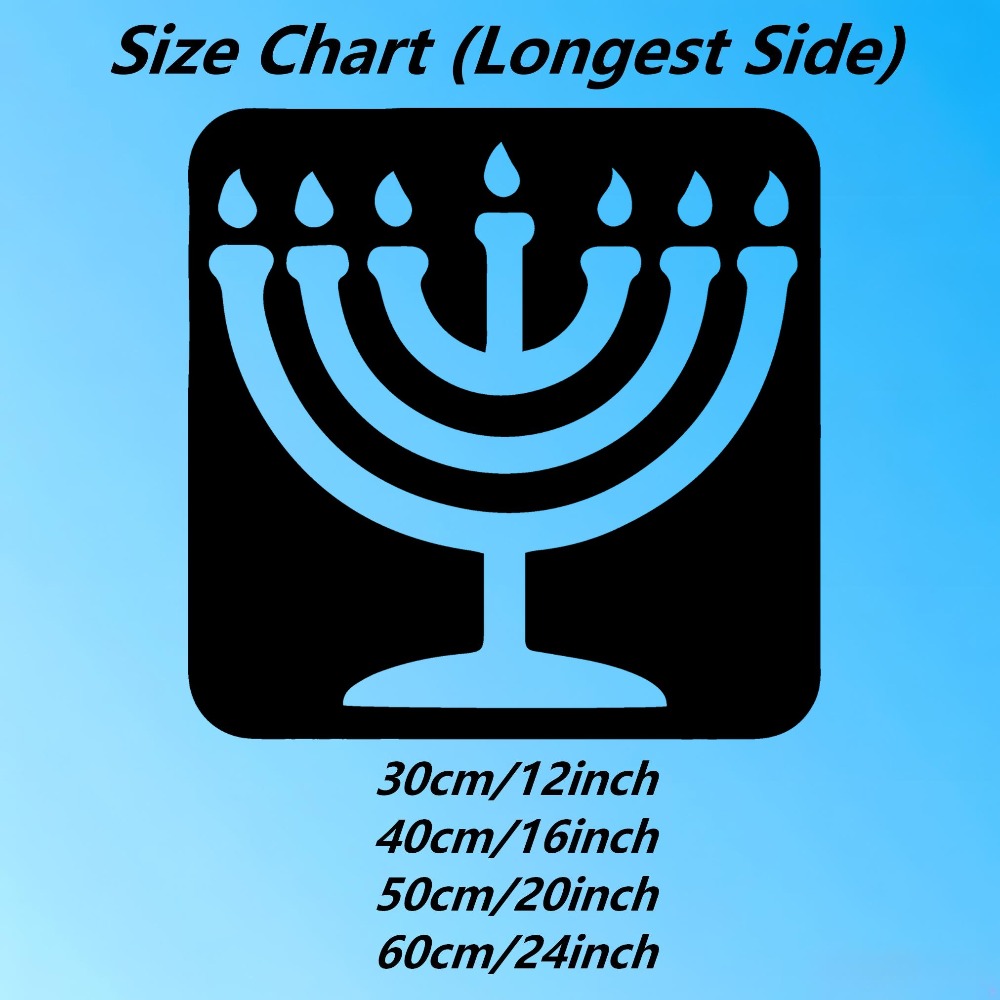 CIFBUY Vintage Menorah Metal W - Home Decor recension och pris