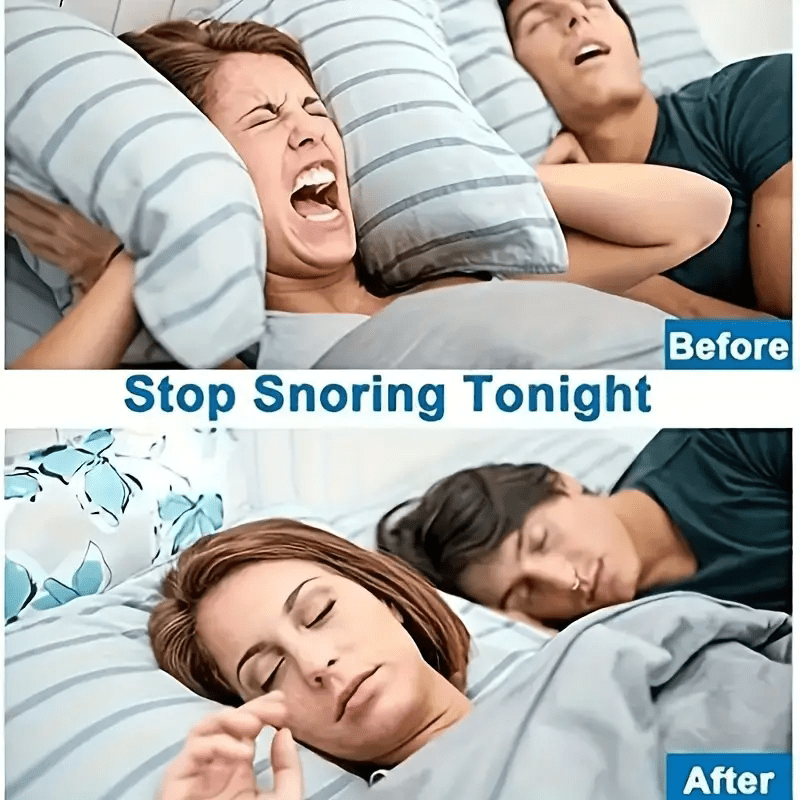 8Pcs/Set Anti Snoring Nasal Di - Anti Snore Contour Pillow recension och pris