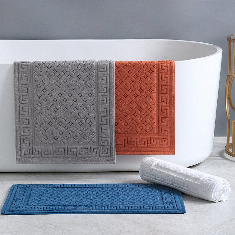 Luxury 45x75cm Cotton Bath Tow - Quick Dry Diatomite Bath Mat recension och pris